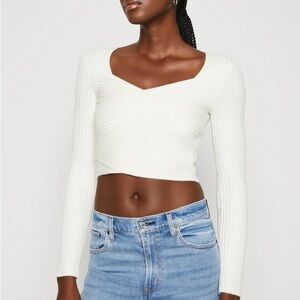 Abercrombie Soft Wrap Top NWOT